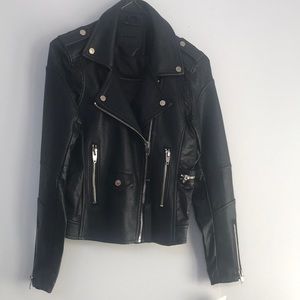 BlankNYC Faux Leather Moto Jacket